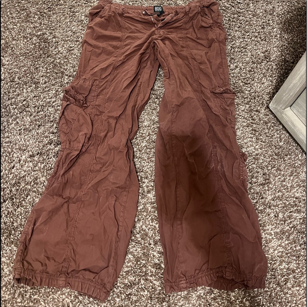 Urban Outfitters Y2k Brown Cargos